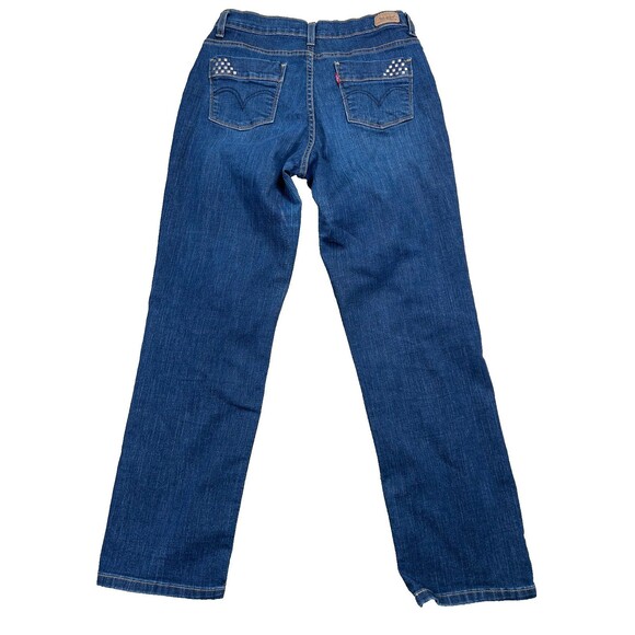 Levi's 512 Women's Jeans 30x30 Perfectly Slimming Stretch Embellished - Picture 1 of 7